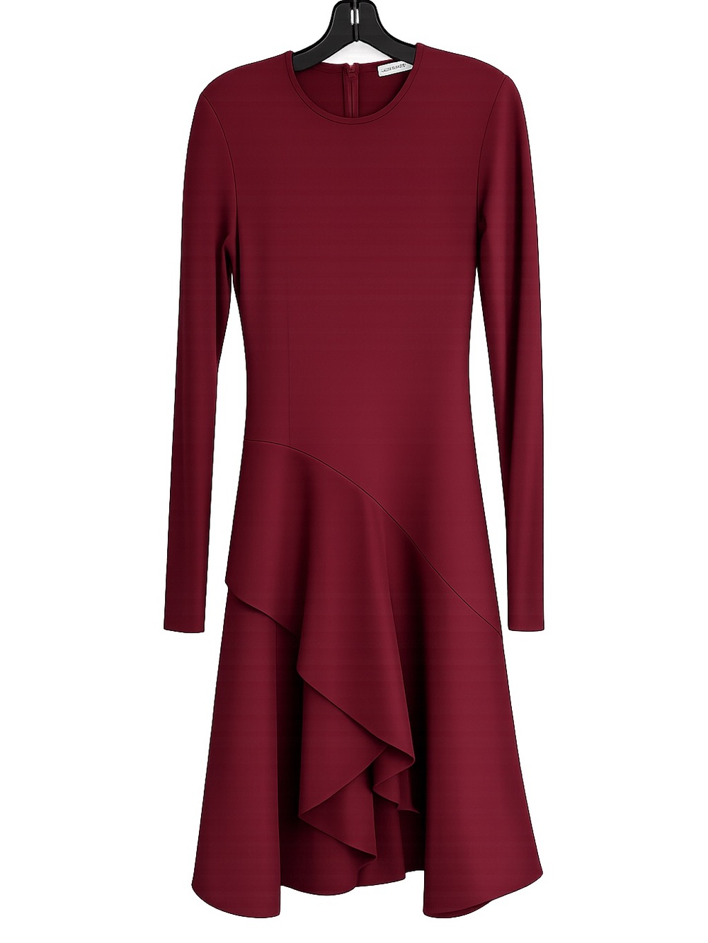 Givenchy Dark Cherry 🍒 color Asymmetrical Dress Size Small
40 for Givency